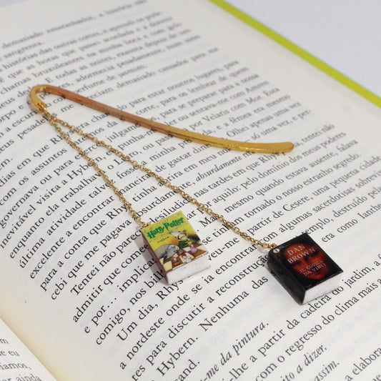 Custom made Book Charm Bookmark